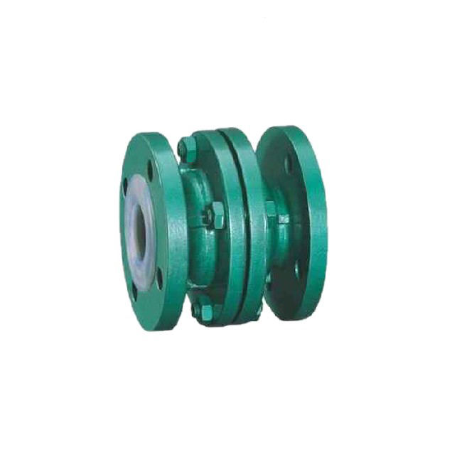 H42F46 fluorine lined vertical check valve